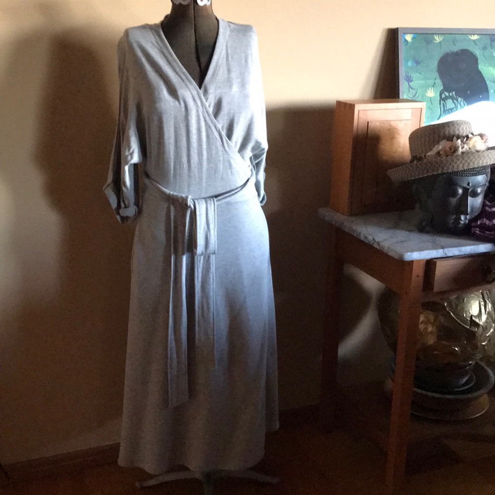 Gap wrap a-line dress